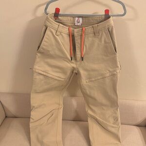 Men's Tan Pants Heavy Duty Cargo Pants